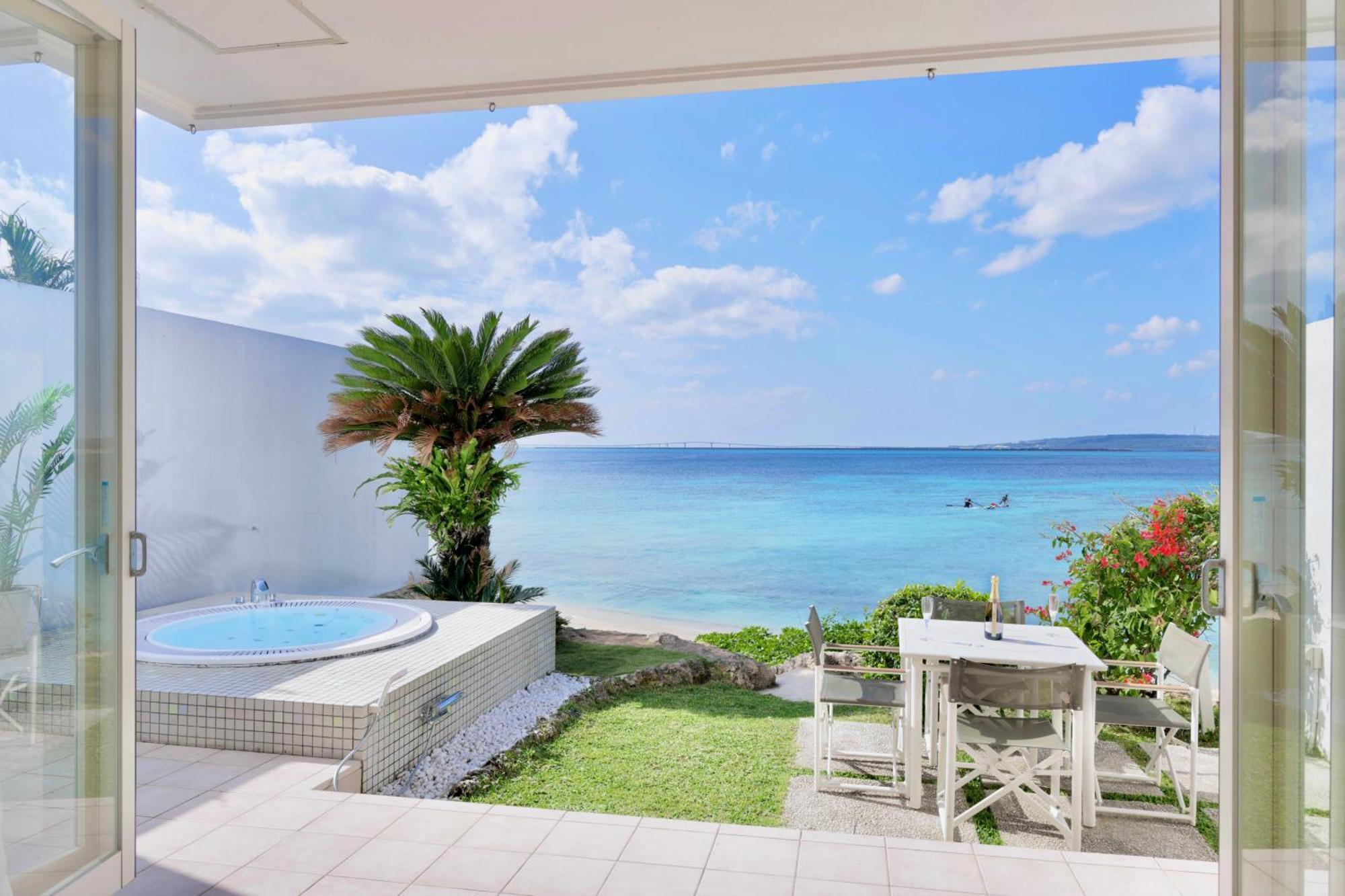 Crystal Villa Miyakojima Sunayama Beach Bagian luar foto