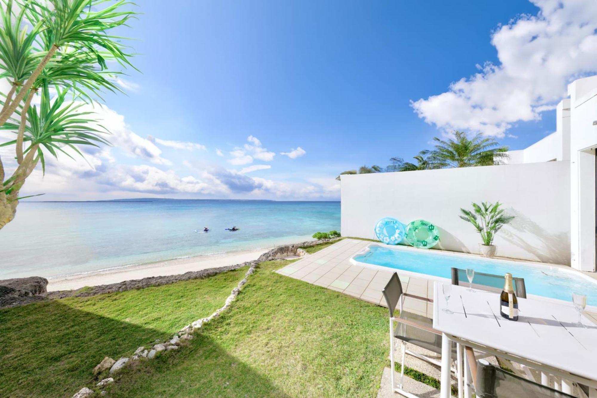 Crystal Villa Miyakojima Sunayama Beach Bagian luar foto
