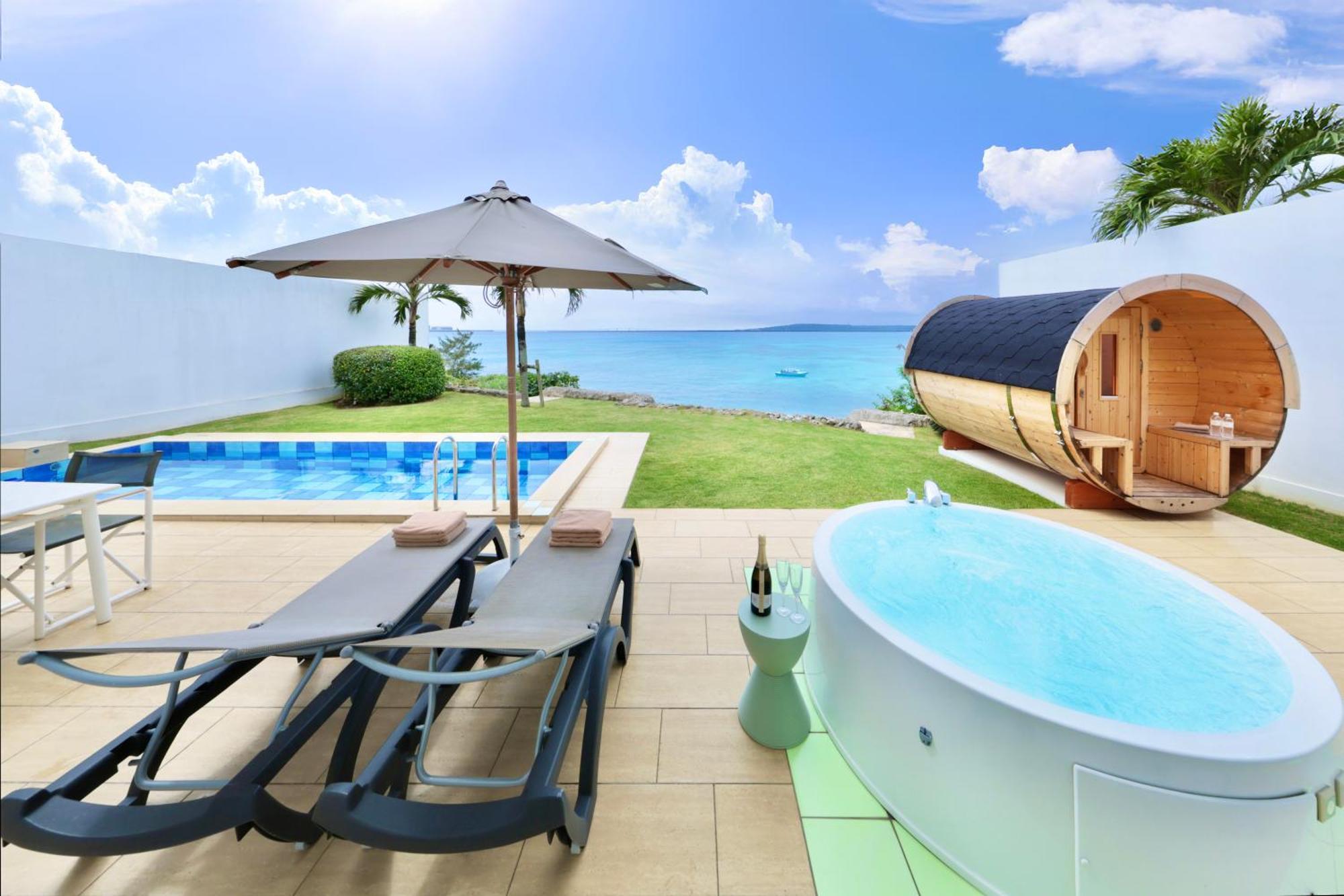 Crystal Villa Miyakojima Sunayama Beach Bagian luar foto
