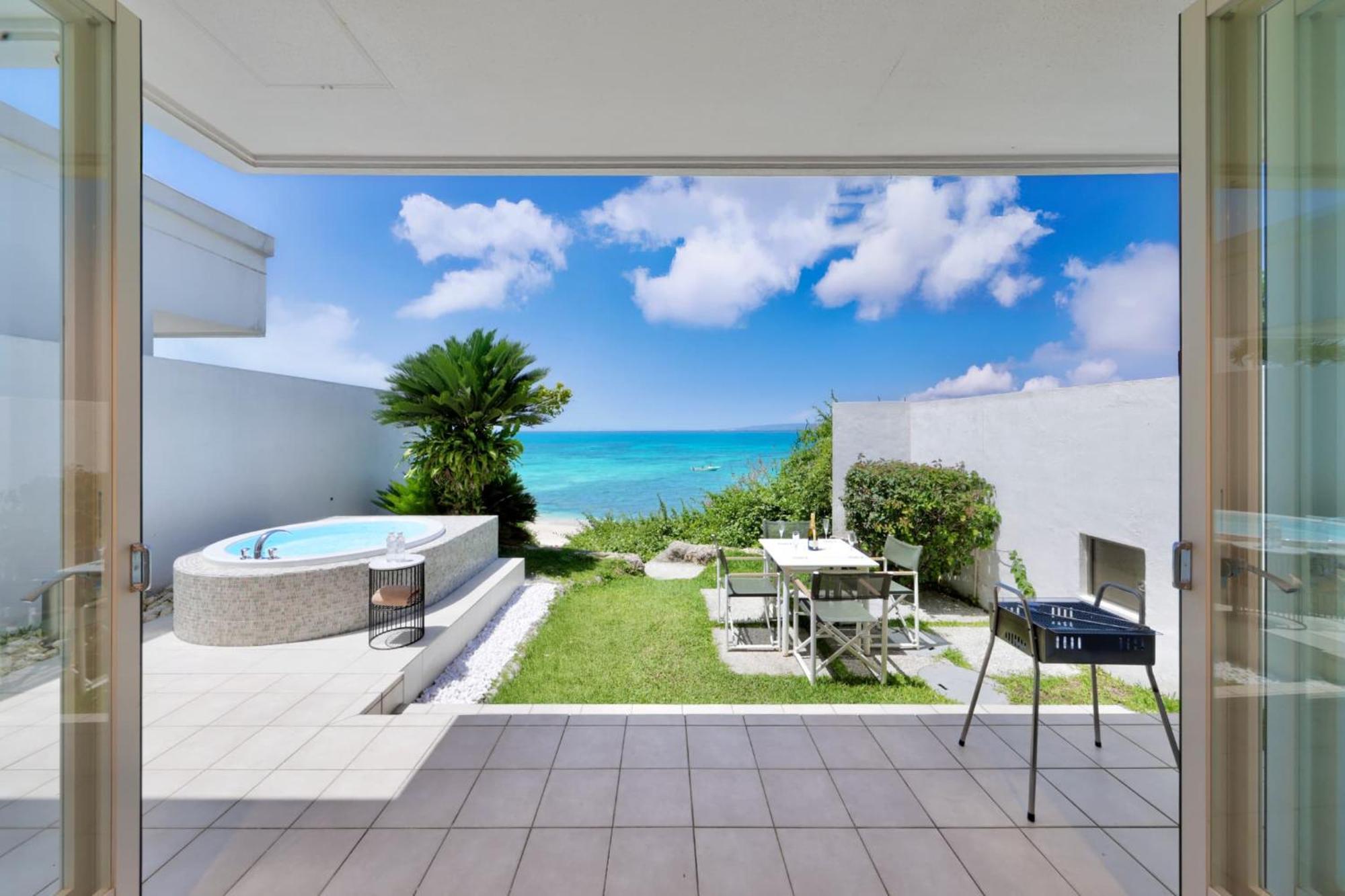 Crystal Villa Miyakojima Sunayama Beach Bagian luar foto