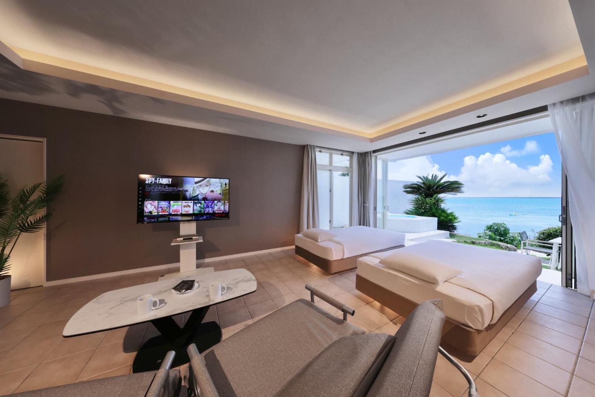 Crystal Villa Miyakojima Sunayama Beach Bagian luar foto